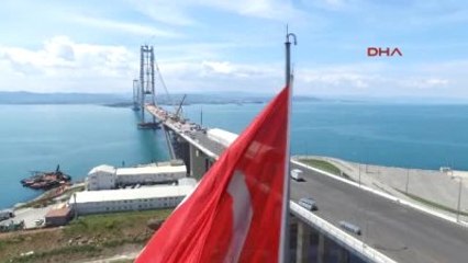 İstanbul - Kocaeli - Körfez Köprüsü Ramazan Bayramı'na Hazırlanıyor