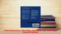 PDF  Trial Advocacy Planning Analysis and Strategy Fourth Edition  EBook