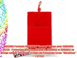 MUZZANO Pochette ORIGINALE Cocoon Rouge pour SAMSUNG I9250 - Protection Antichoc ELEGANTE OPTIMALE