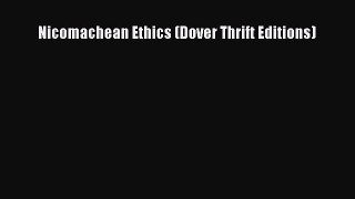 Read Nicomachean Ethics (Dover Thrift Editions) Ebook Free