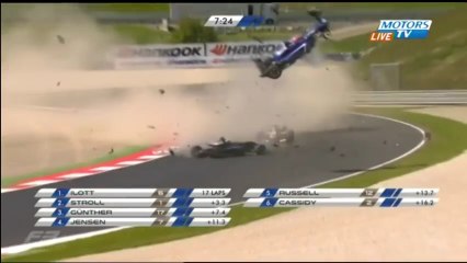 F3 Spielberg 2016 Race 1  Li Horror Crash