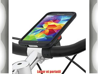 Tigra Sport Kit Support pour Vélo/Deux Roues Incluant Etui Etanche et Attache Guidon Compatible