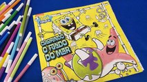 Bob Esponja pintura lápis canetinha Animación de Bob Esponja Patrick