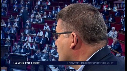 Extrait La Voix est libre samedi 21 mai avec Christophe Sirugue