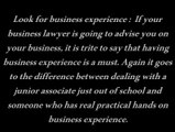 How to Choose a Great Business Lawyer for Your Business