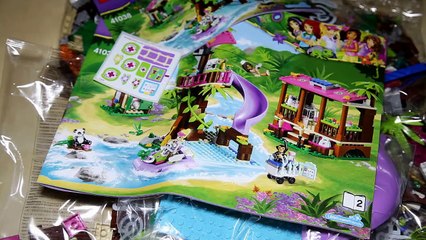 Lego Friends 41038 Jungle Rescue Base with 41036 41033 and 41032 Speed Build