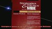 READ book  Strategies  Tactics for the Mbe Multistate Bar Exam Multistate Bar Exam  FREE BOOOK ONLINE