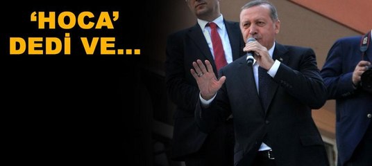 Erdoğan'ın bu sözleri Davutoğlu'na mı?