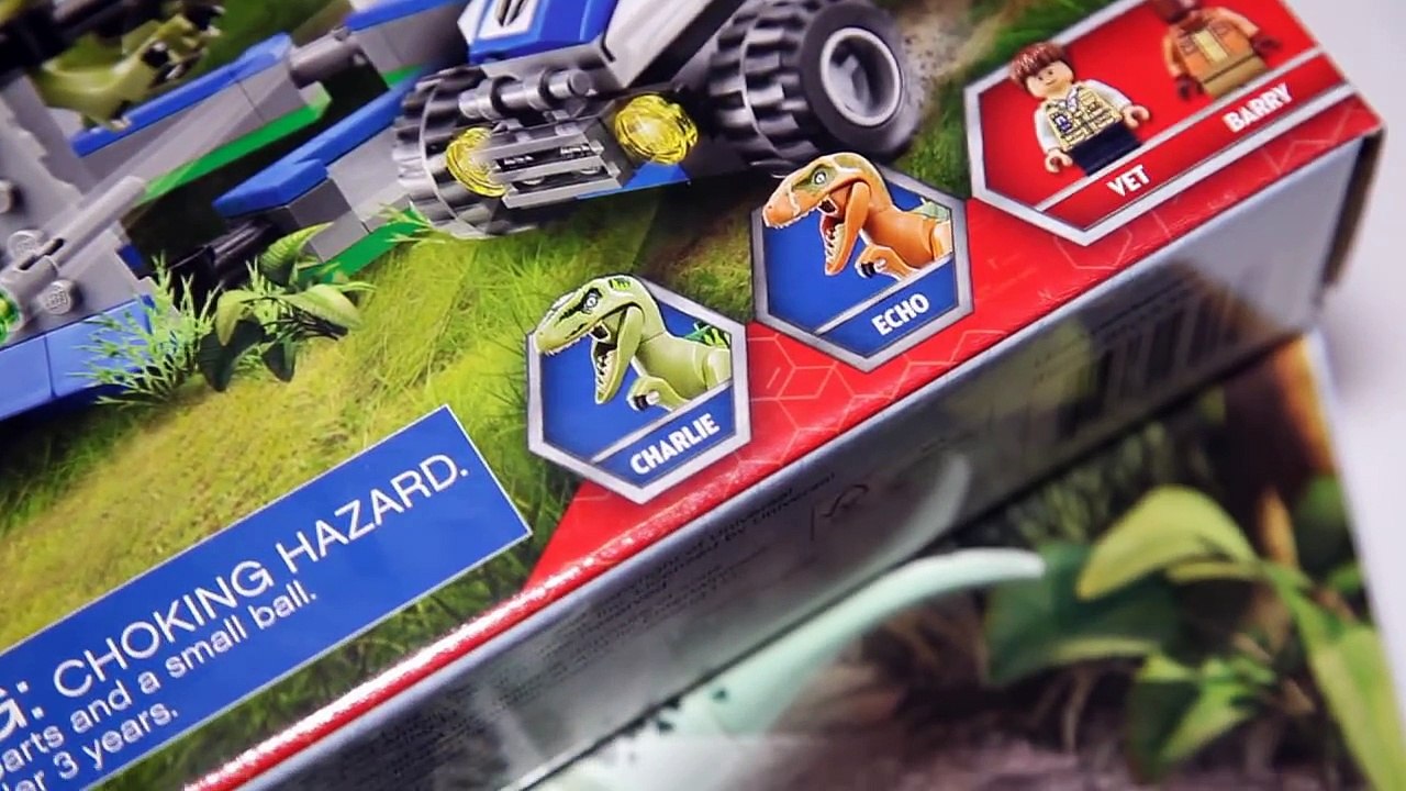 Lego Jurassic World 75917 Raptor Rampage with 75920 Raptor Escape Speed Build