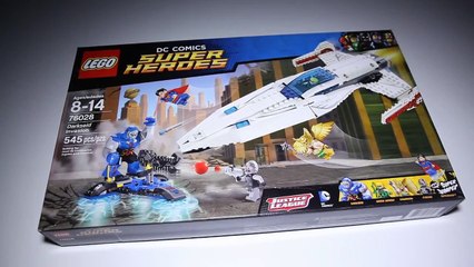Lego Super Heroes Darkseid Invasion Speed Build Review (76028)