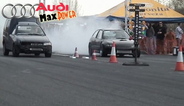 Honda Civic B16 Turbo Vs. VW Caddy TDI 2