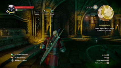 WITCHER 3 DEATH MARCH! WALKTHROUGH 322 - DEAD MAN'S PARTY