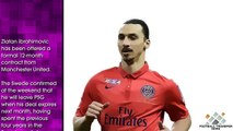 Manchester United offer Zlatan Ibrahimovic 1-year contract