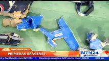 Detectan primeros restos del avión de EgyptAir que emitió señales de presencia de humo antes de caer al Mediterráneo