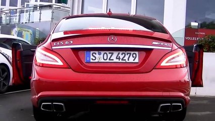Mercedes-Benz CLS63 AMG Start-Up, Revs