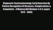 Read Diagnostic Gastroenterology: Early Detection By Pattern Recognition Of Diseases Complications