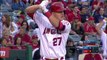 Trout mashes a solo shot in the 1st.