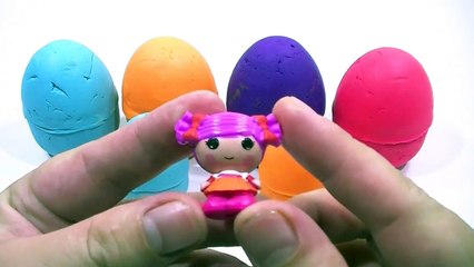 PLAY DOH SURPRISE EGGS Peppa Pig Kinder Hello Kitty Minions Characters En Español Episode