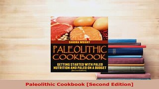 Read  Paleolithic Cookbook Second Edition Ebook Free