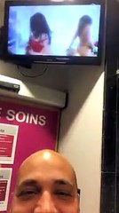 film érotique diffusé dans un hôpital