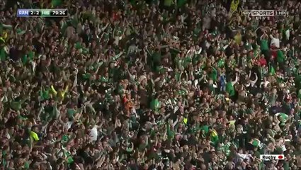 Anthony Stokes Second Goal To Equalize vs Rangers (2-2) HD