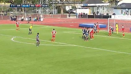 Hopkins GOAL (6:0) Sirius vs Degerfors (2016.05.21)