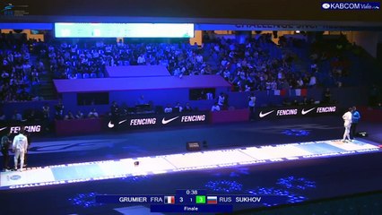 SNCF Réseau 2016 -Finale GRUMIER (FRA) vs SUKHOV (RUS)
