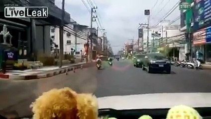 akibat begadang naik motor jadi gagal fokus