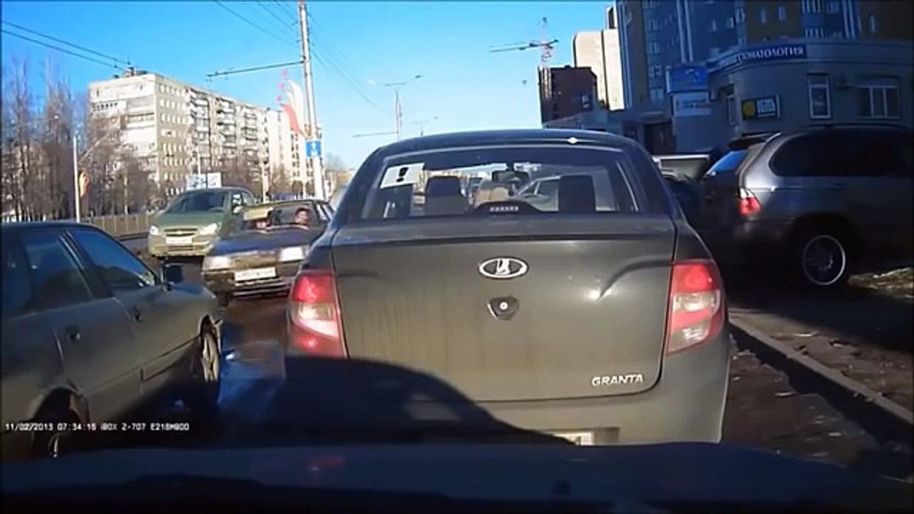 Russian Car Crash & Road Rage Fails & Wins Compilation 2016