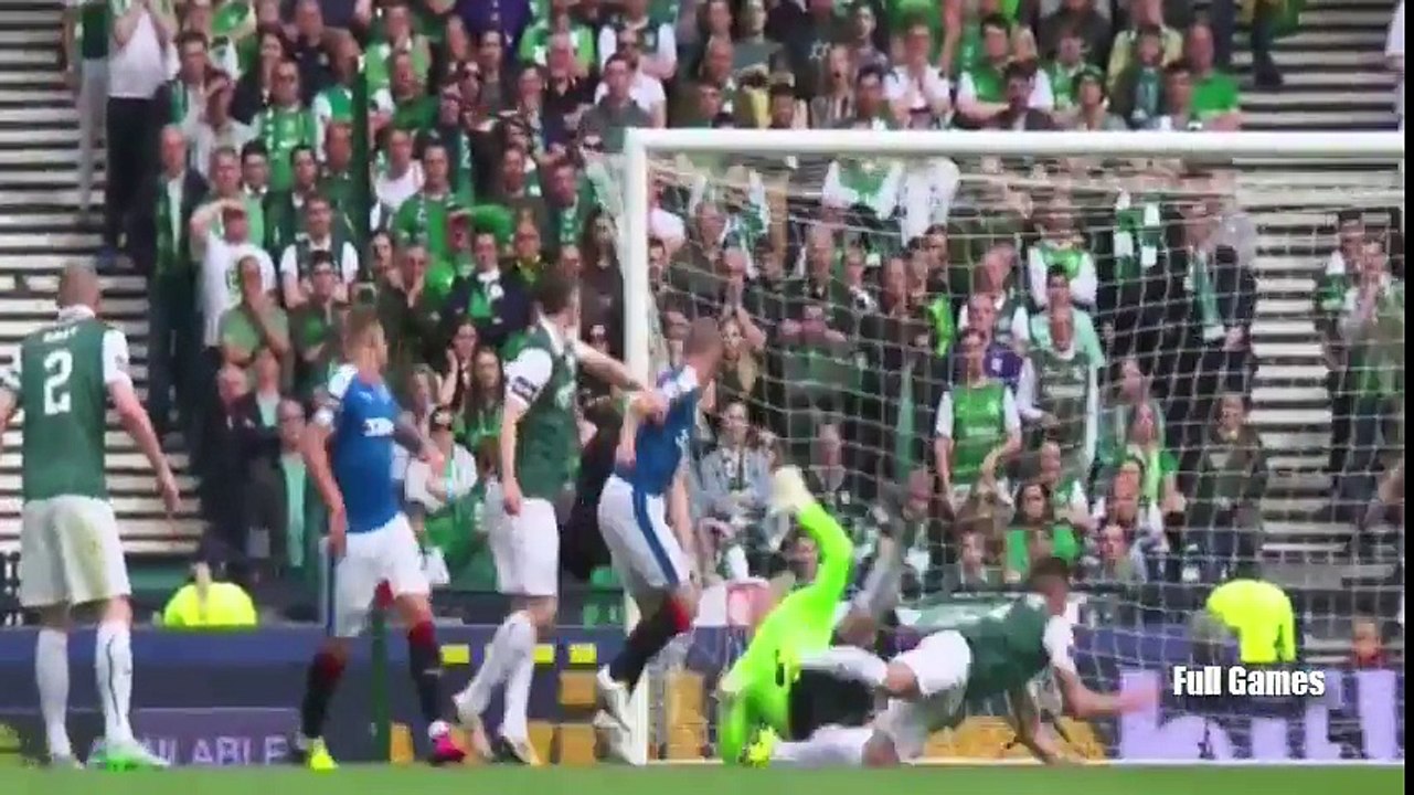 (Hibernian's  first Scottish Cup in 114 year) Rangers vs Hibernian 2-3 All Goals Scottish Cup Final 2016  21-05-2016 HD