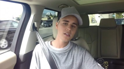 Justin Bieber "Sorry" in carpool karaoke