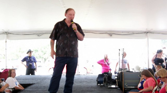 Zeke Rivers sings 'Good Luck Charm' Elvis Week 2014