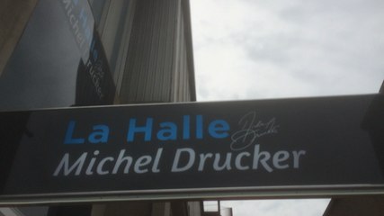 Michel Drucker inaugure "sa" Halle à Vire