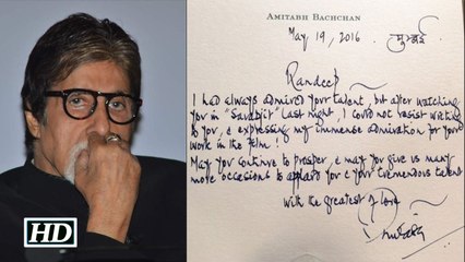 Randeep Hooda is on cloud nine after BIG Bs applaud for Sarbjit