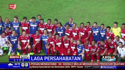 Tim Legendaris Italia Tampil Menyerang Sejak Kick Off