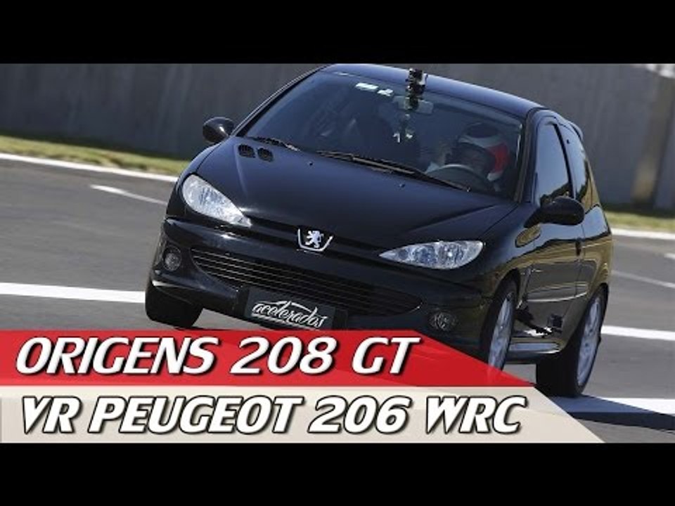 ORIGENS: PEUGEOT 208 GT THP + VOLTA RÁPIDA 206 WRC COM RUBENS BARRICHELLO #02 | ACELERADOS