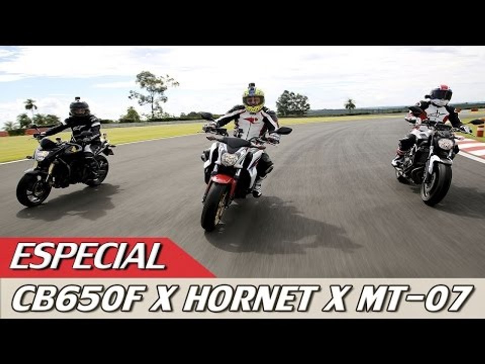 HONDA 600F HORNET X HONDA CB650F X YAMAHA MT-07 - ESPECIAL DESAFIO DAS 600 #63 | ACELERADOS