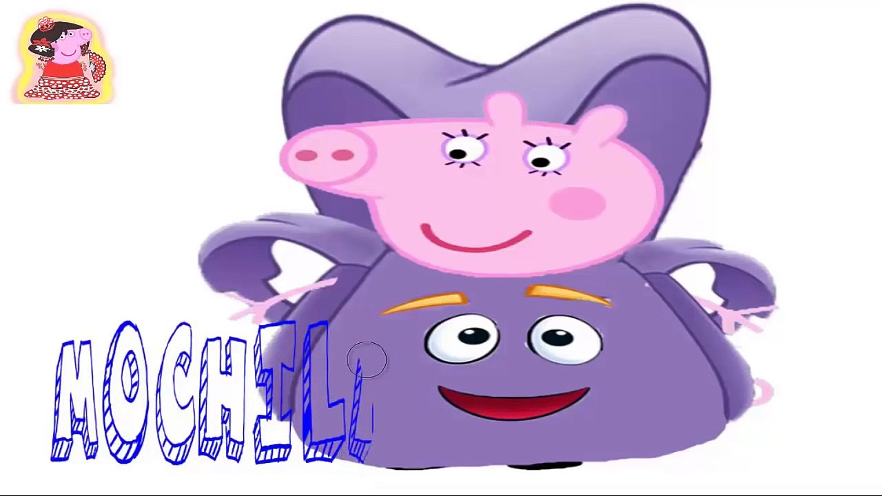 Peppa Pig se disfraza de dora la exploradora videos para niños y niñas en español