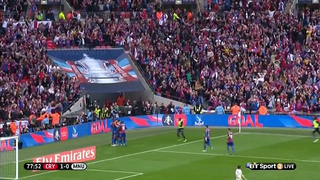 Jason Puncheon Goal HD - Crystal Palace 1-0 Manchester Utd 21.05.2016