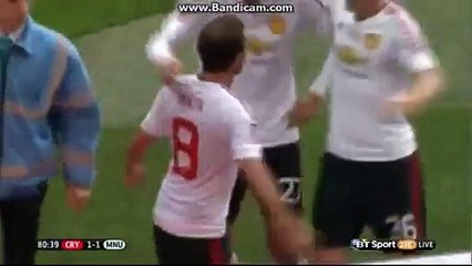 1-1 Juan Mata Goal - Crystal Palace 1-1 Manchester United FA CUP