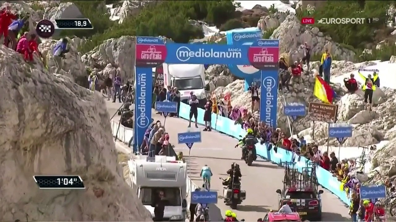 Giro DItalia 2016  - Stage 14 -Финальные 22 км.