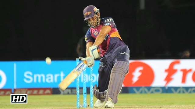 IPL9 RPS vs KXIP MS Dhoni Smashes 23 off Final Over