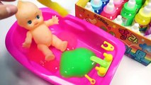 Numbers Counting Baby Doll Bath Time Colours Slime Modelling Clay Fun & Creative Toys