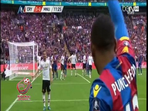 هدفي شوطي مباراة ( كريستال بالاس 1-1 مانشستر يونايتد ) كأس الإتحاد الإنجليزي