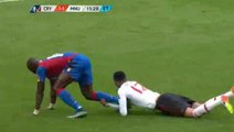 Chris Smalling RED CARD - Crystal Palace vs Manchester United