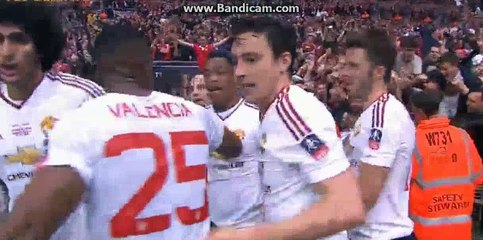Jesse Lingard GOAL - Crystal Palace 1-2 Manchester United - 21-05-2016