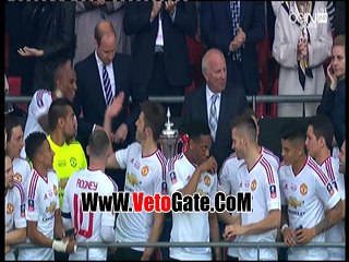 لحظات تتويج"مانشستر يونايتد" بكأس الاتحاد الانجليزى