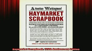 EBOOK ONLINE  Haymarket Scrapbook 125th Anniversary Edition  FREE BOOOK ONLINE