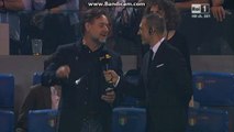 Russell Crowe Actor look final    AC Milan vs Juventus (2016.05.21)
