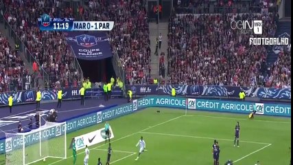 Marseille vs PSG 1-1 Florian Thauvin Goal  [Final Coupe De France] 21-05-2016 HD